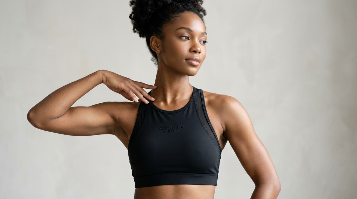 Contour Ribbed Sports Bra